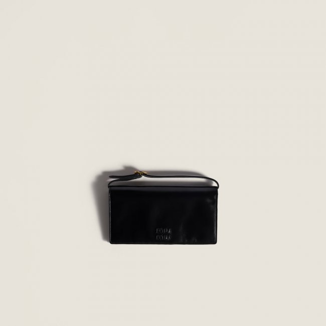 Miu Miu Leather wallet Black
