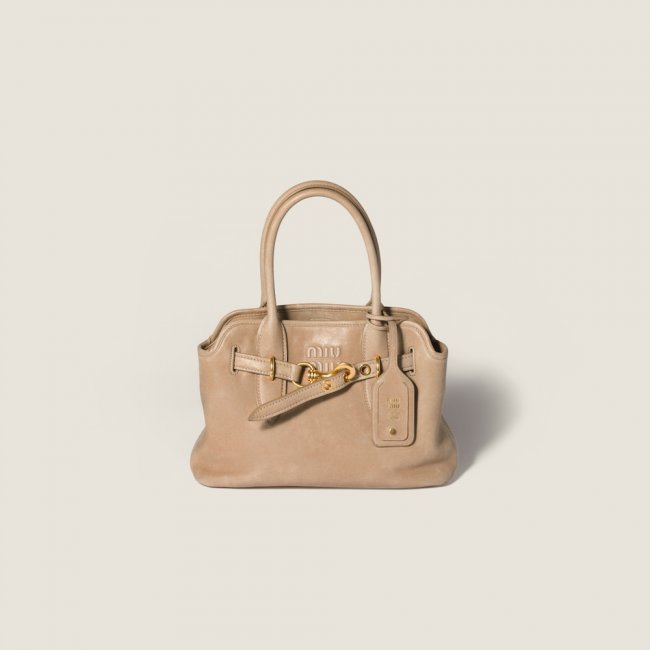Miu Miu Aventure nappa leather bag Cord