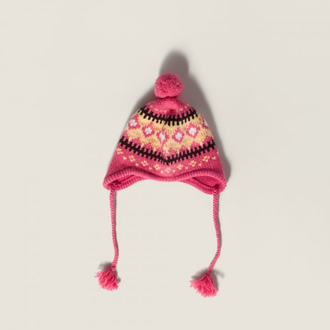 Miu Miu Wool hat - Pink
