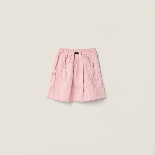 Miu Miu Duchesse skirt Petal Pink
