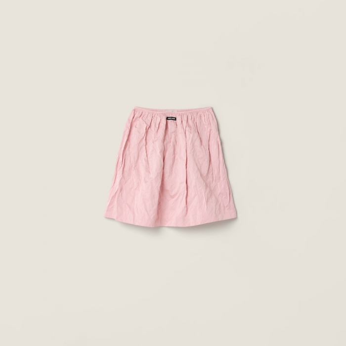 Miu Miu Duchesse skirt Petal Pink