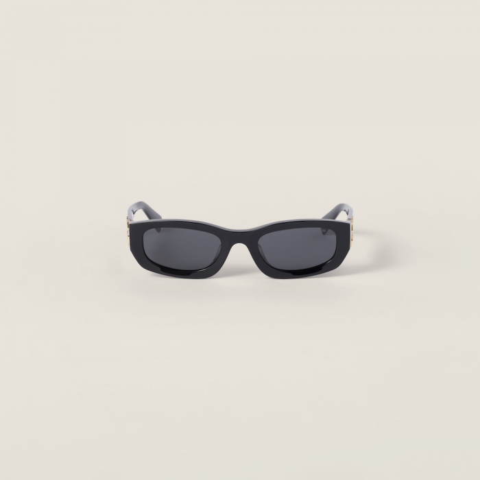 Miu Miu Glimpse sunglasses - Slate Gray Lenses