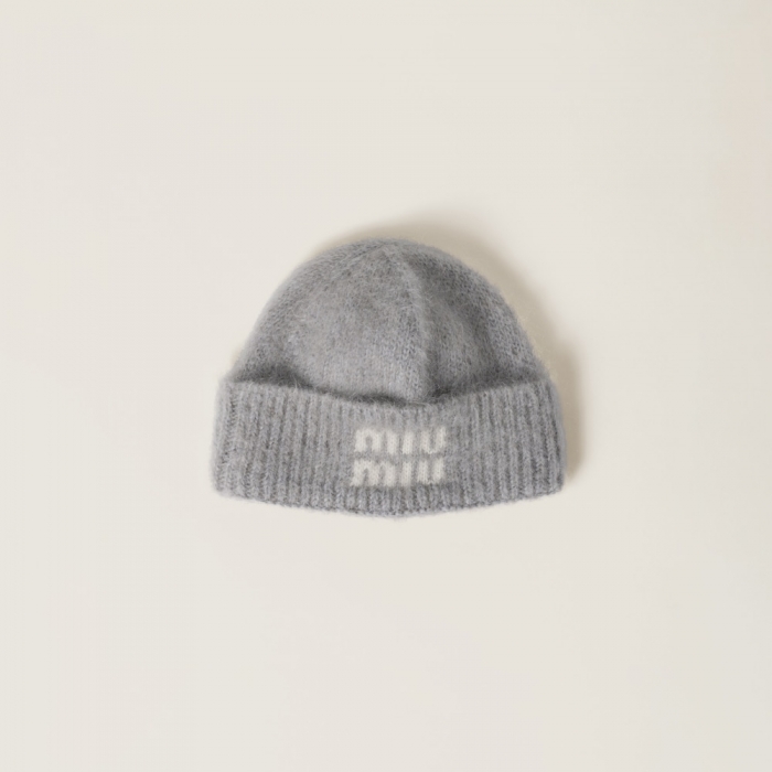 Miu Miu Mohair beanie - Grey