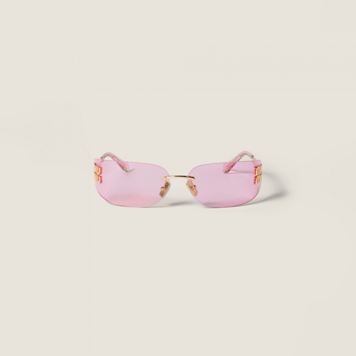 Miu Miu Aube sunglasses - Pink Lenses