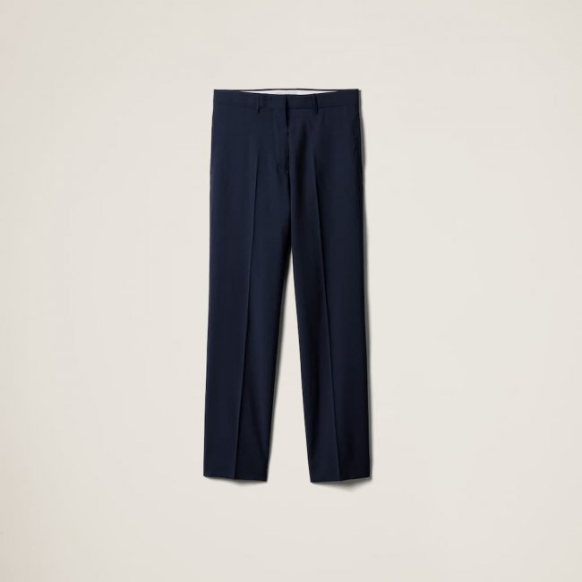 Miu Miu Superfine wool pants Navy