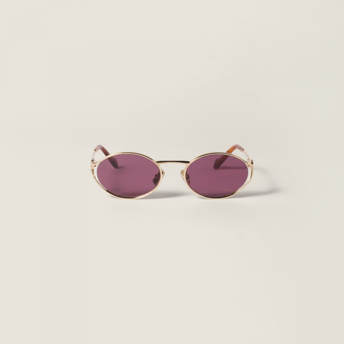 Miu Miu Logo sunglasses - Ruby Lenses