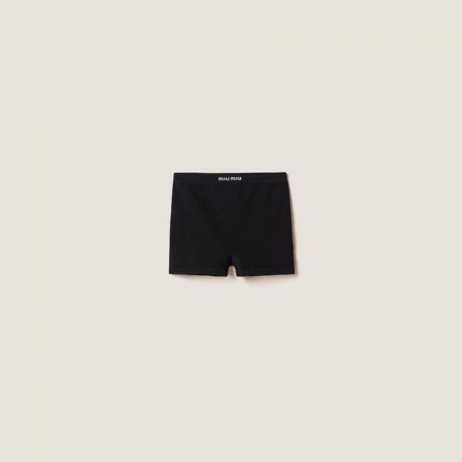 Miu Miu Seamless boxer shorts Black
