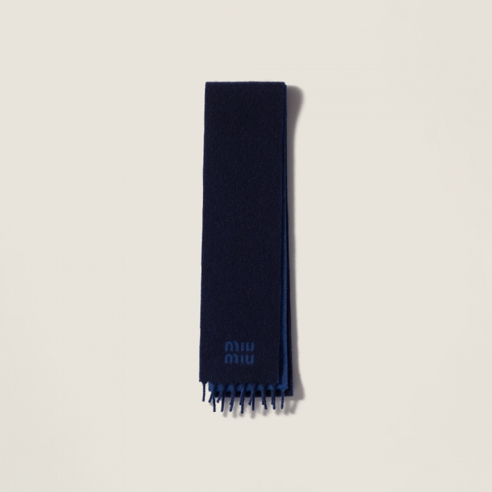 Miu Miu Cashmere scarf - Periwinkle/Blue