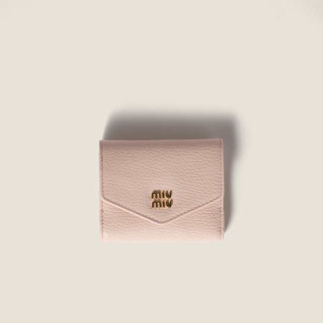 Miu Miu Small leather wallet Gem