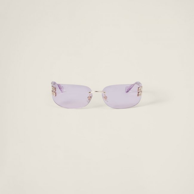 Miu Miu Aube sunglasses - Light pink lenses