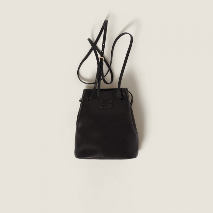 Miu Miu Nappa leather mini-bag - Black