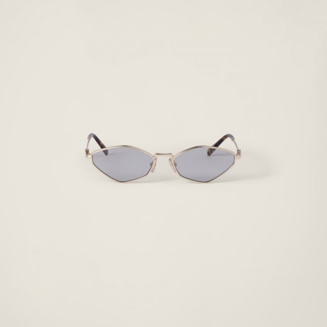 Miu Miu Logo sunglasses - Light Gray lenses
