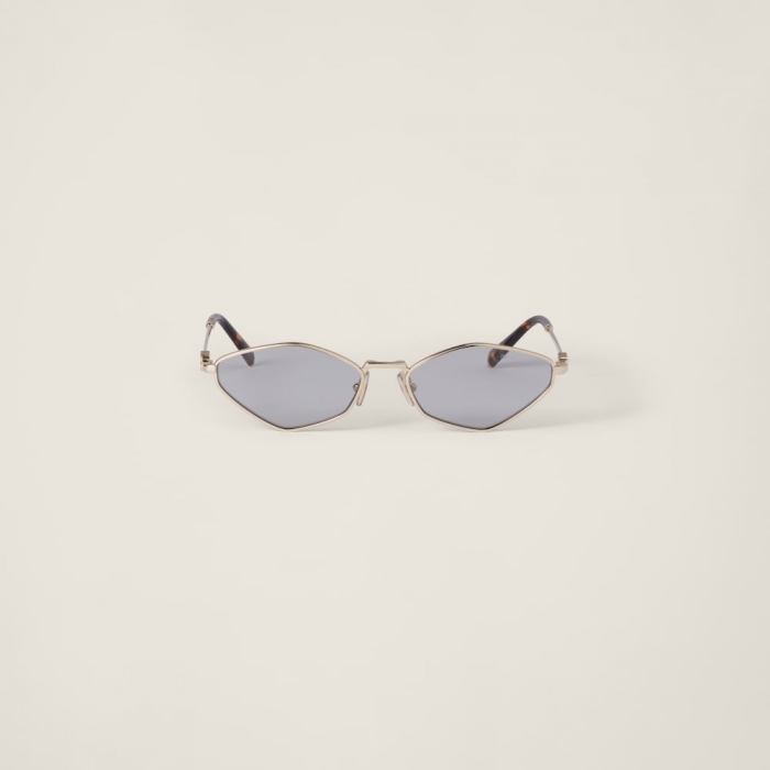 Miu Miu Logo sunglasses - Light Gray lenses