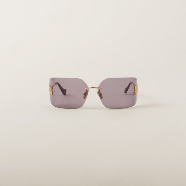 Miu Miu Aube sunglasses - Mauve Lenses
