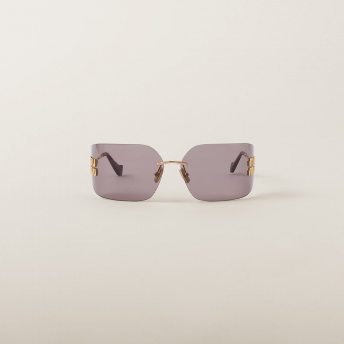 Miu Miu Aube sunglasses - Mauve Lenses