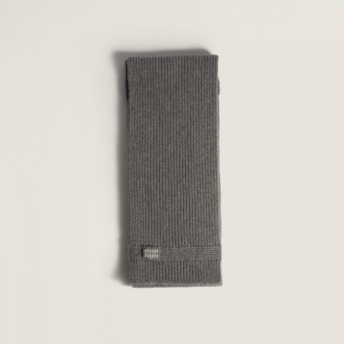 Miu Miu Cashmere scarf - Grey