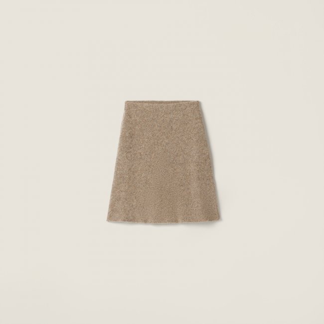 Miu Miu Wool knit skirt Cord