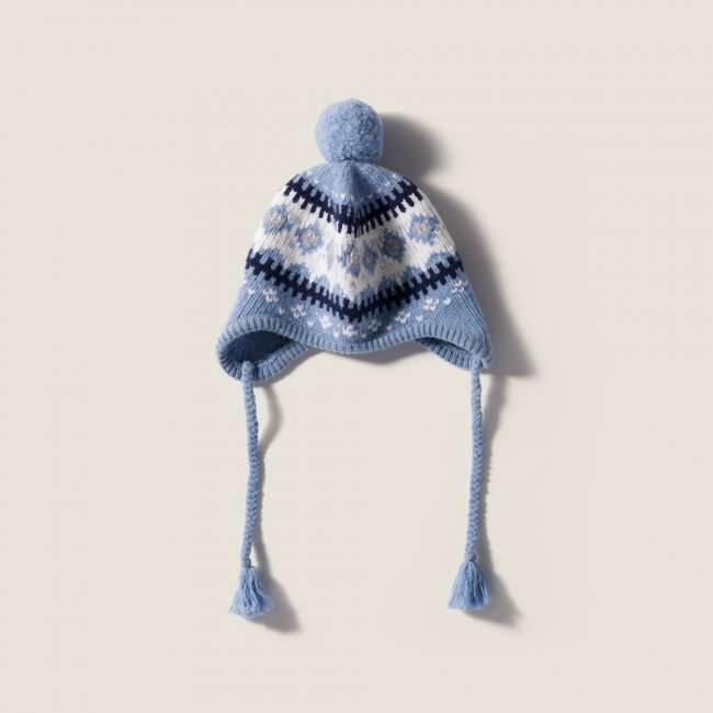 Miu Miu Wool hat - Sapphire Blue
