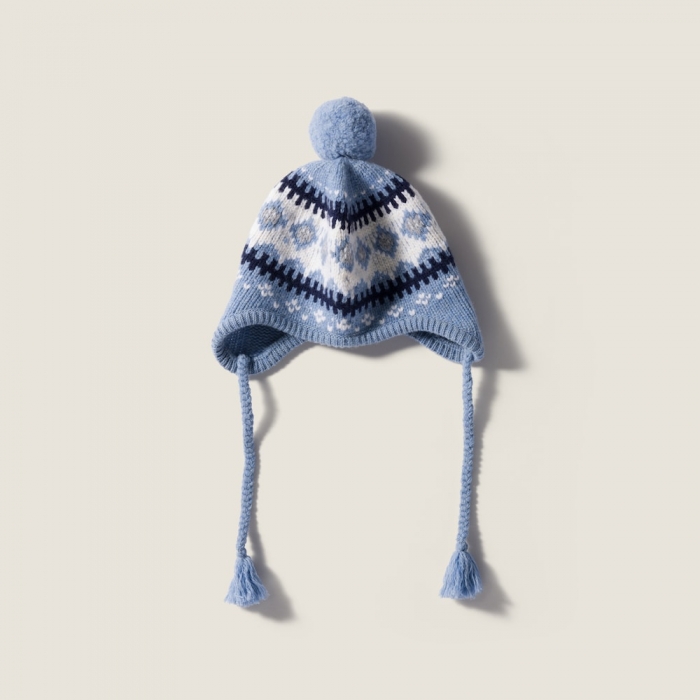 Miu Miu Wool hat - Sapphire Blue