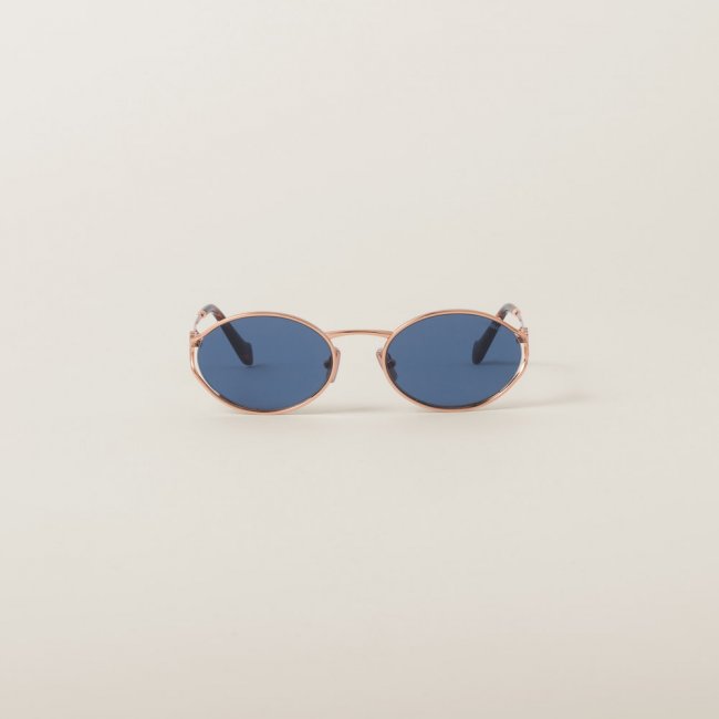 Miu Miu Logo sunglasses - Blue Lenses