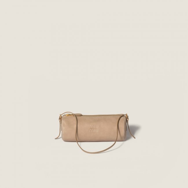 Miu Miu Nappa leather pouch - Cord