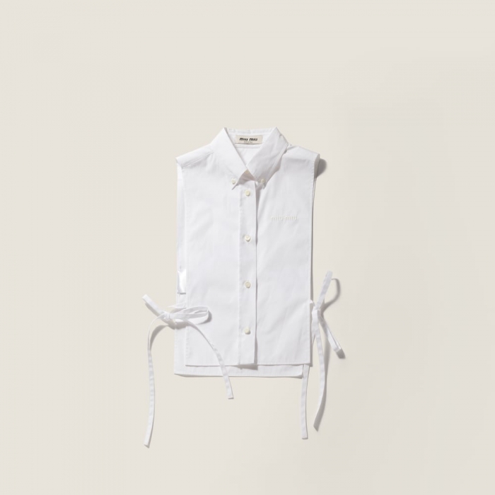 Miu Miu Poplin shirt White