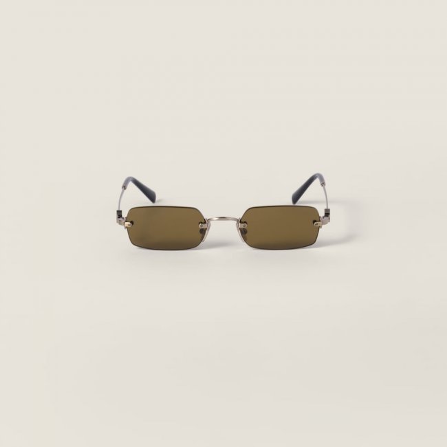 Miu Miu Eyewear Collection sunglasses - Loden Green Lenses