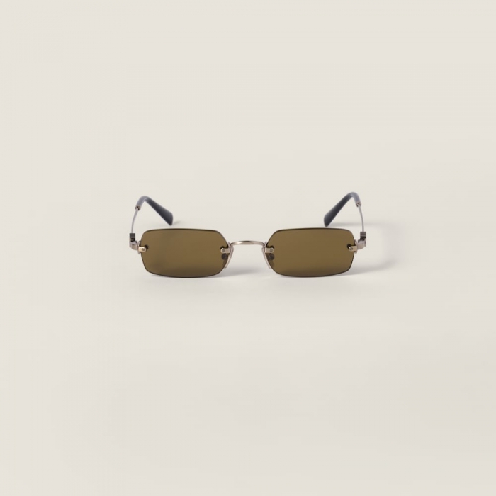 Miu Miu Eyewear Collection sunglasses - Loden Green Lenses