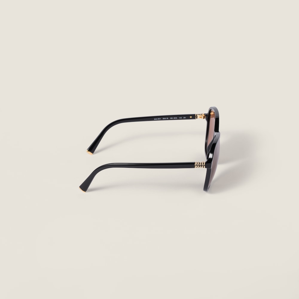 Miu Miu Regard sunglasses - Chocolate brown lenses