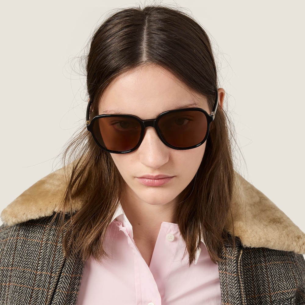 Miu Miu Regard sunglasses - Chocolate brown lenses