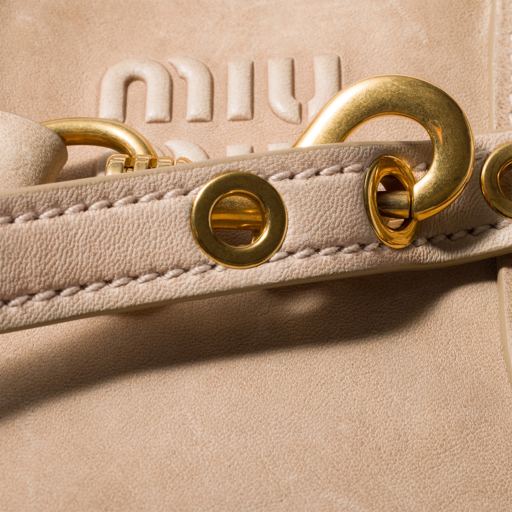 Miu Miu Aventure nappa leather bag Cord