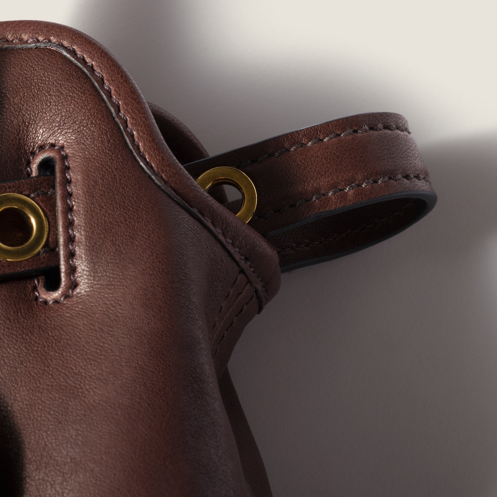 Miu Miu Aventure nappa leather bag Briarwood