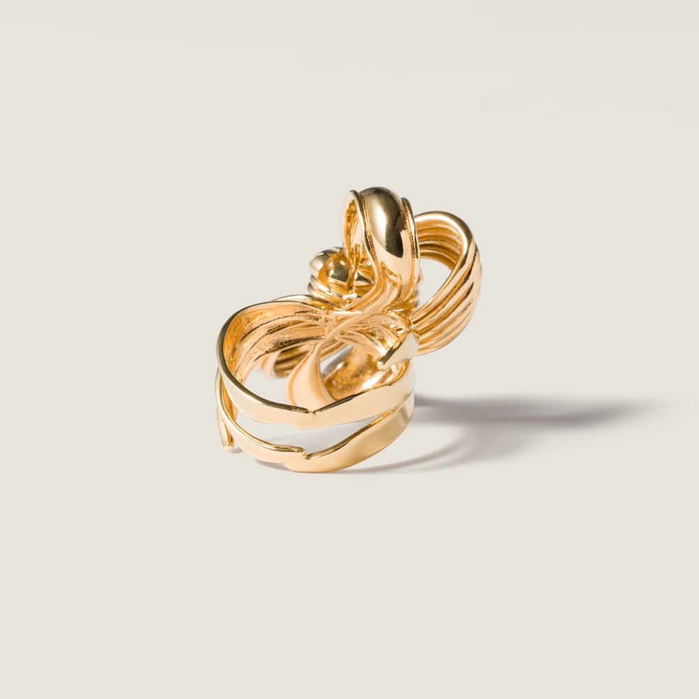 Miu Miu Metal ring Gold