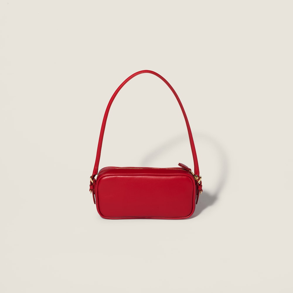 Miu Miu Leather pouch Red