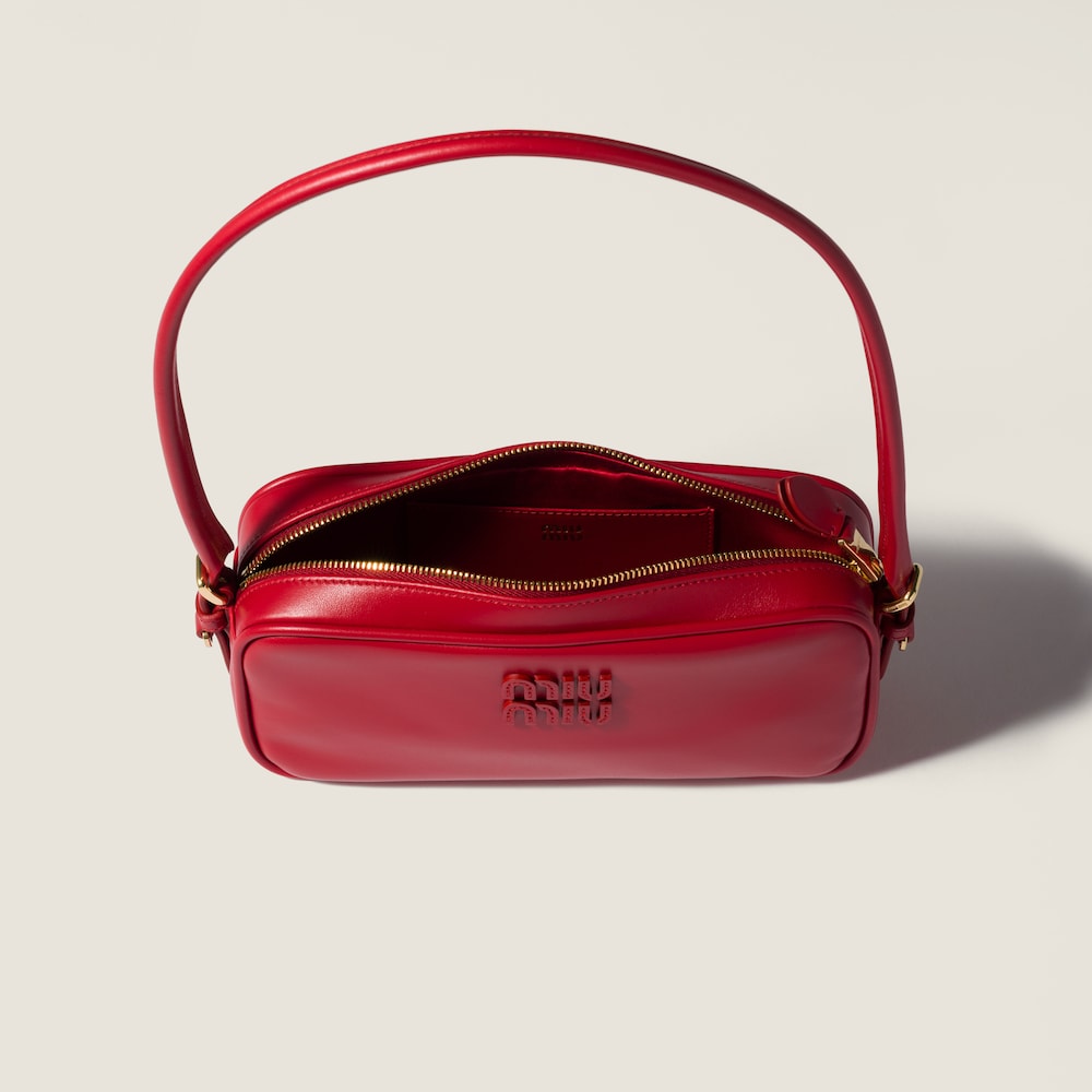 Miu Miu Leather pouch Red