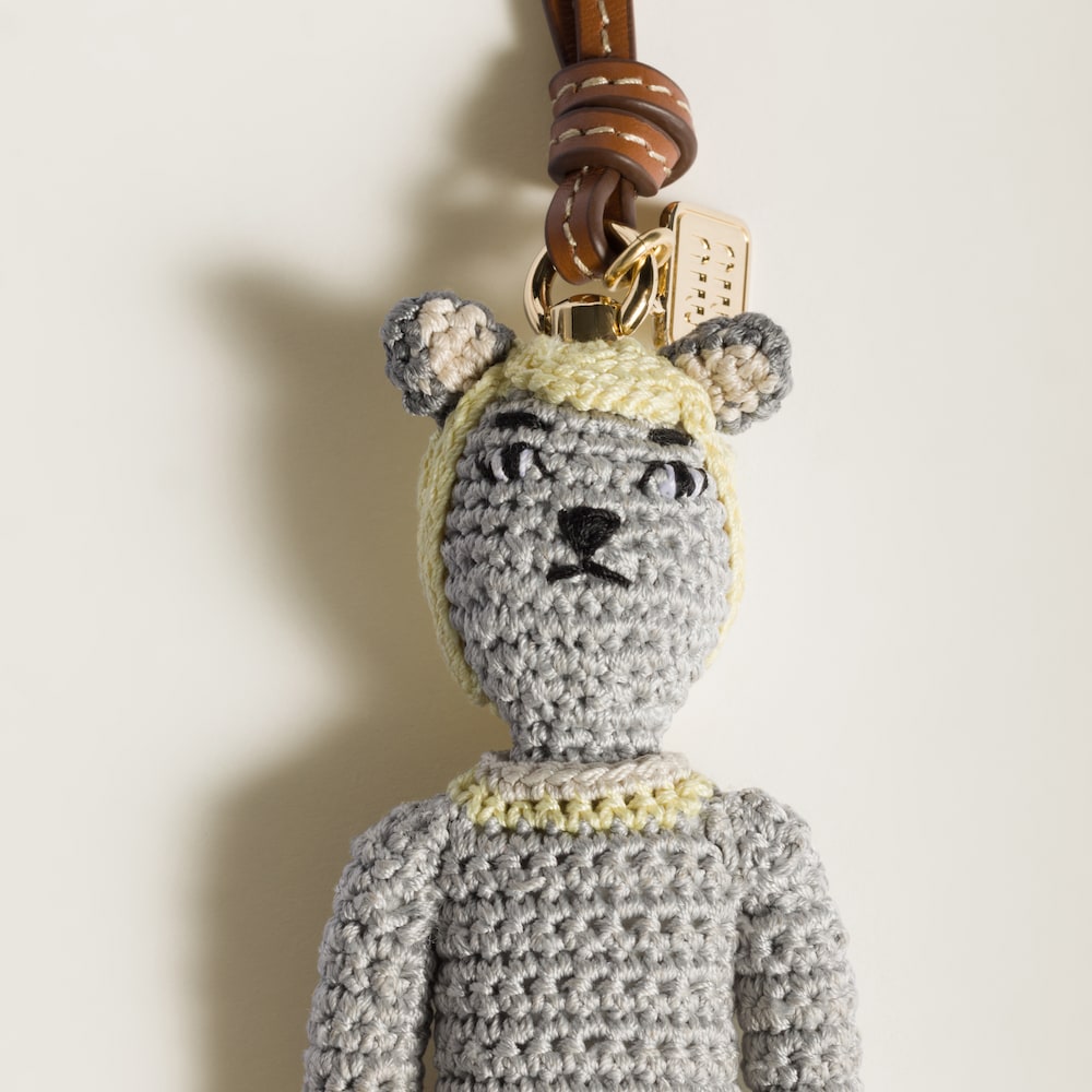 Miu Miu Technical yarn trick - Cloudy Gray/White