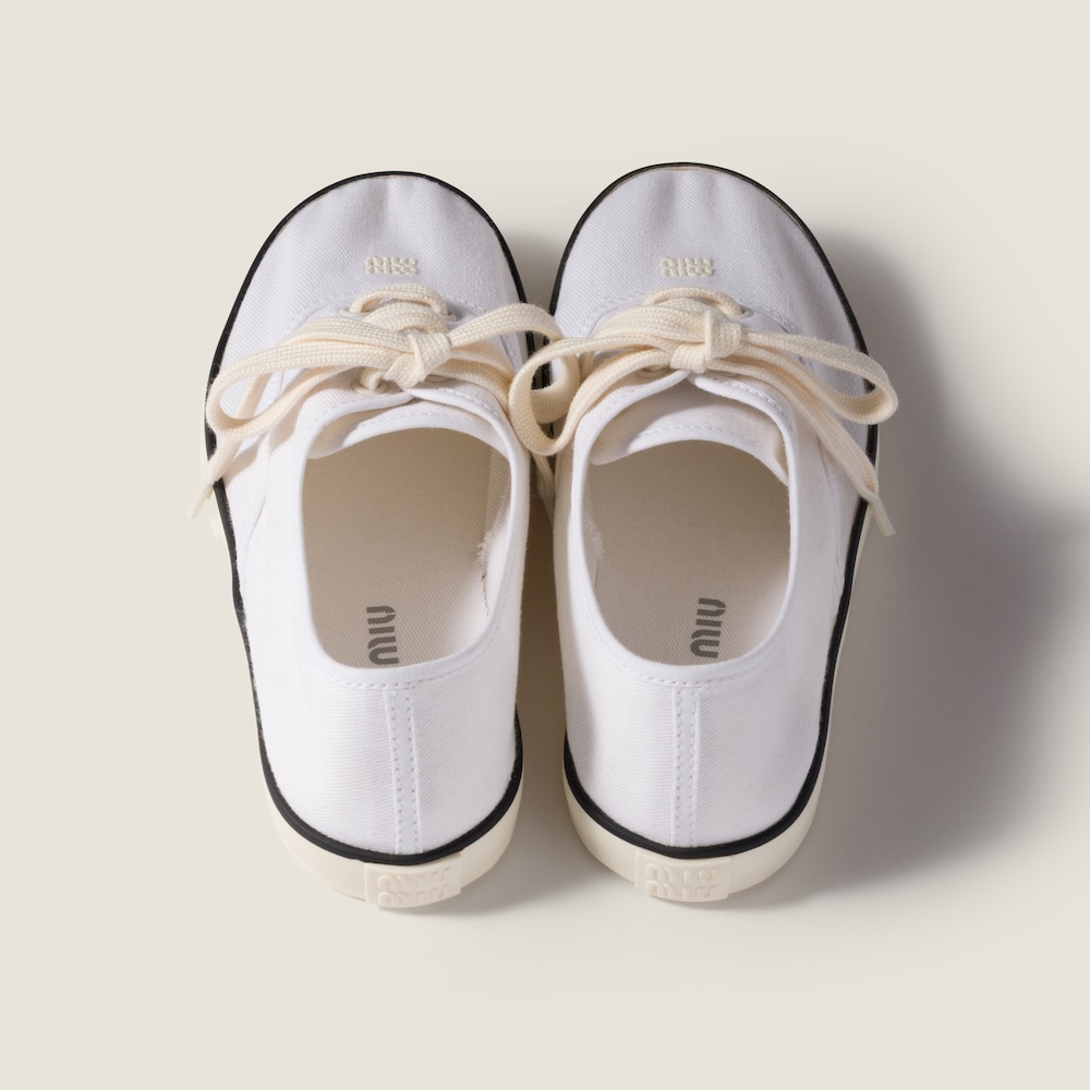 Miu Miu Drill Sneakers White