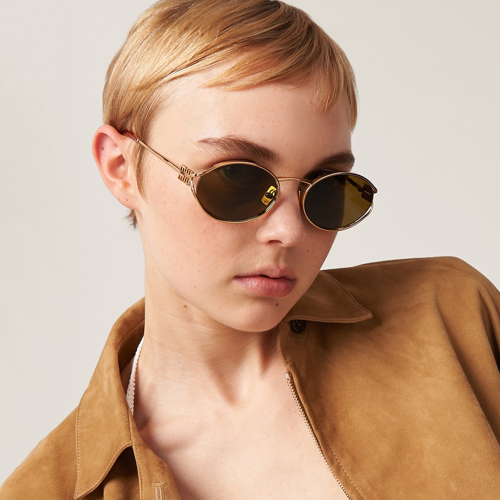 Miu Miu Logo sunglasses - Loden Lenses