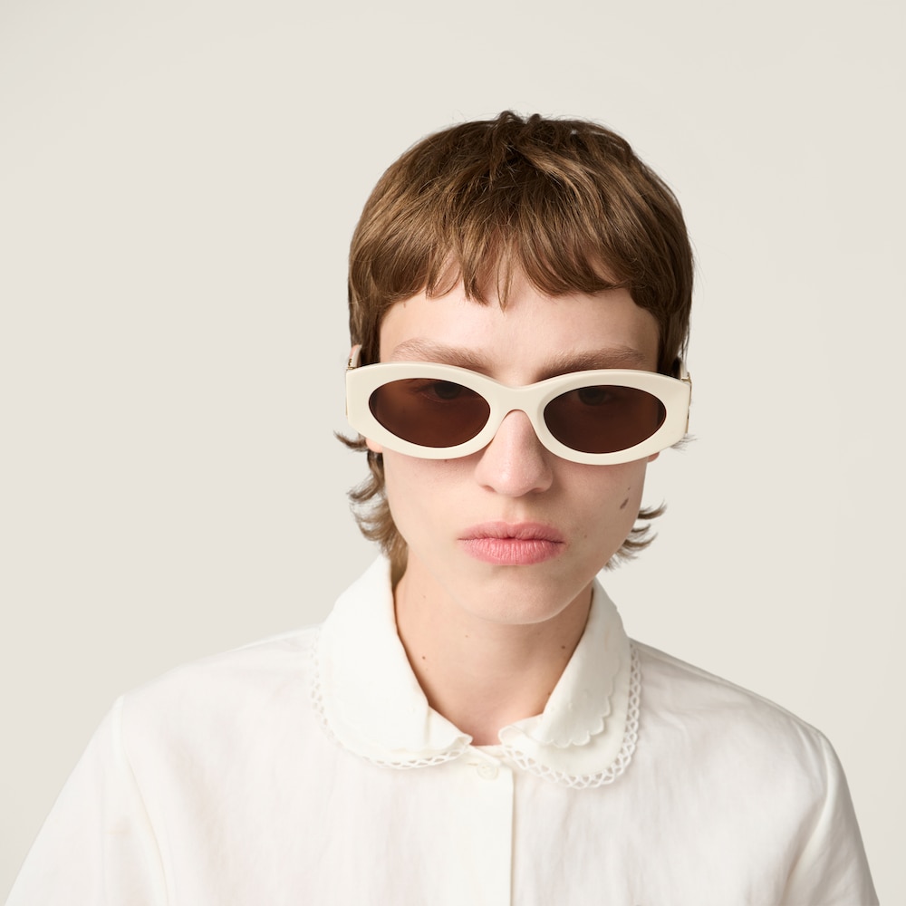 Miu Miu Glimpse sunglasses - Chocolate brown lenses