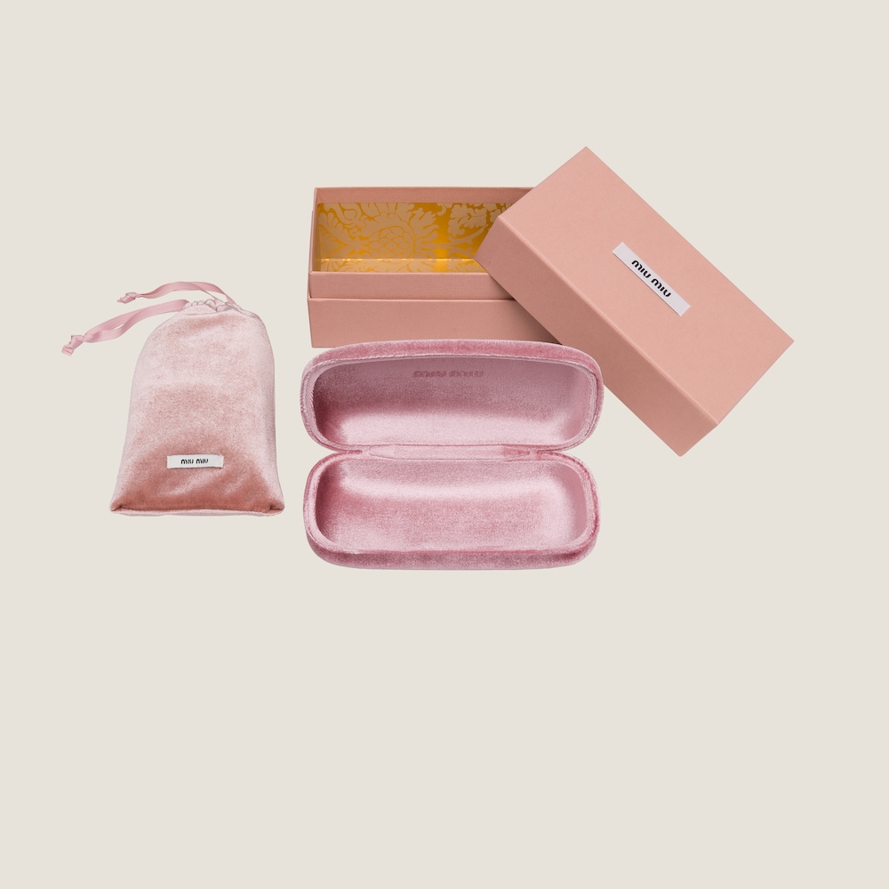 Miu Miu Glimpse sunglasses - Slate Gray Lenses