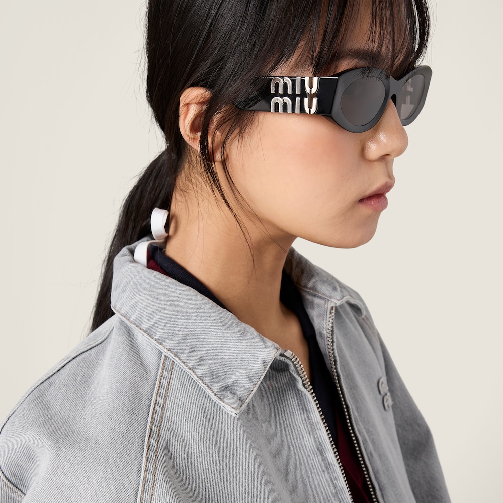 Miu Miu Glimpse sunglasses - Grey lenses