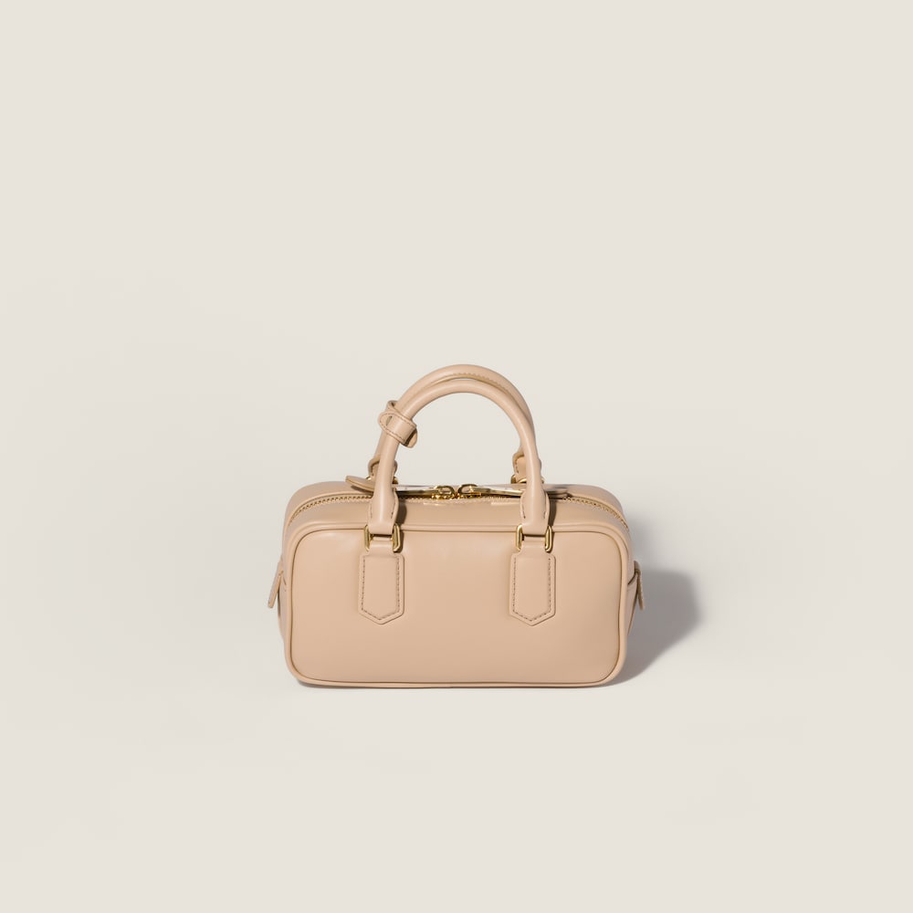 Miu Miu Arcadie leather bag Sand Beige