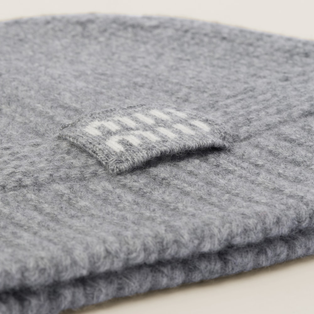 Miu Miu Wool and cashmere beanie - Grey