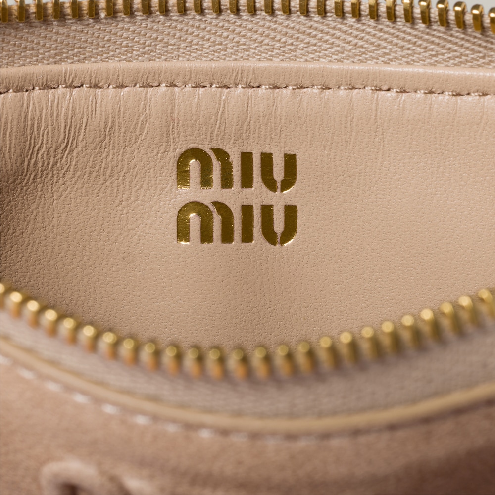 Miu Miu Nappa leather envelope card holder Cord