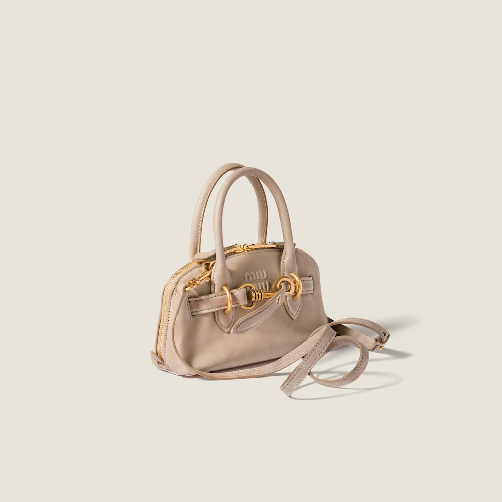 Miu Miu Aventure mini nappa leather bag Cord
