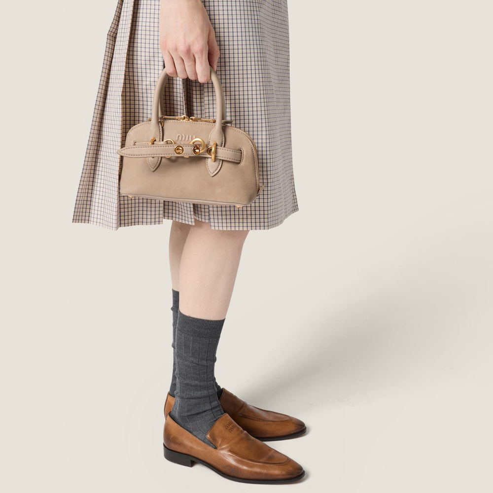 Miu Miu Aventure mini nappa leather bag Cord