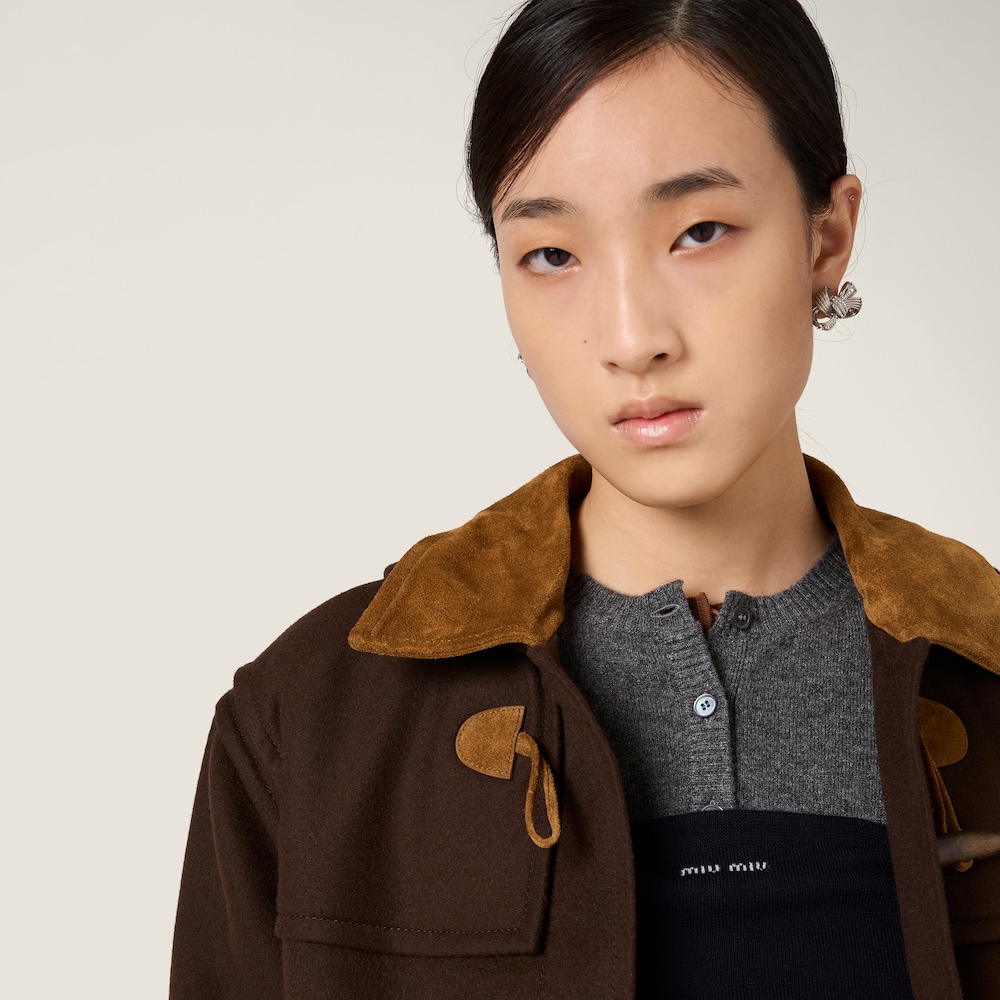 Miu Miu Cashmere sweater Slate Gray