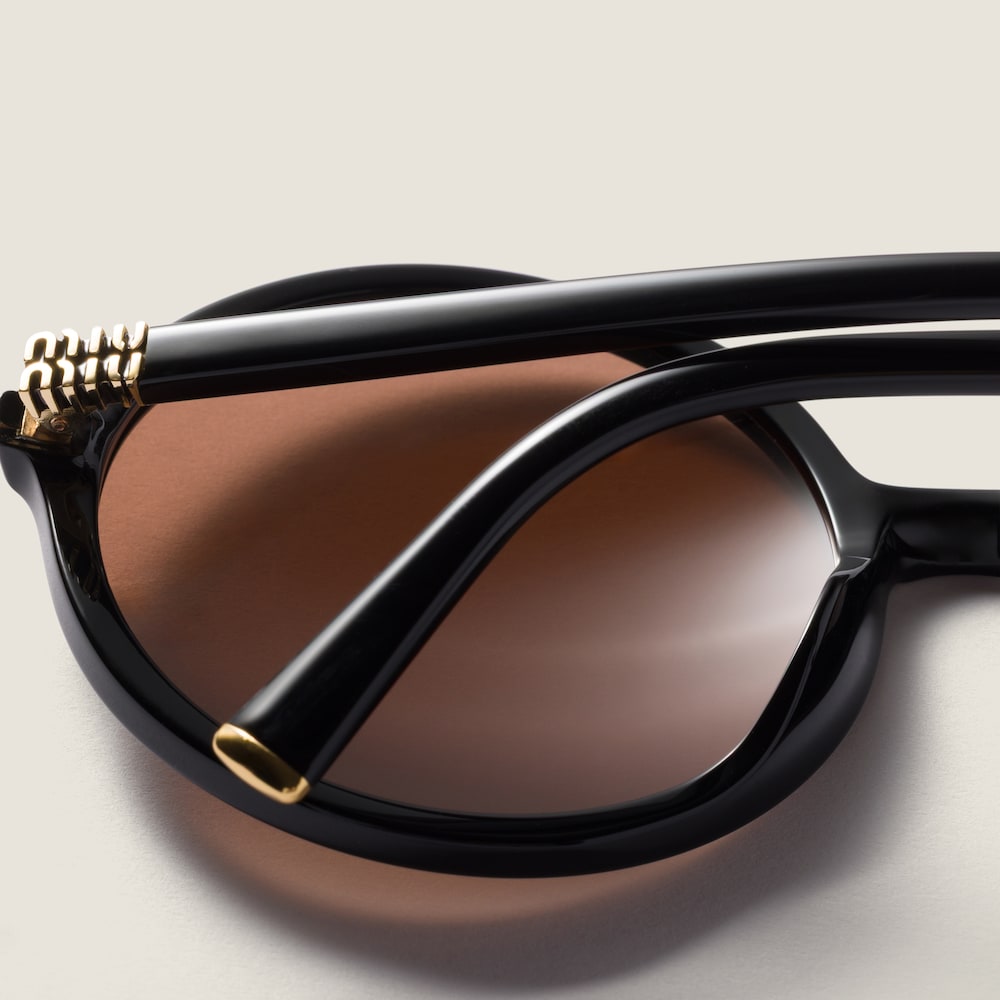 Miu Miu Regard sunglasses - Chocolate brown lenses