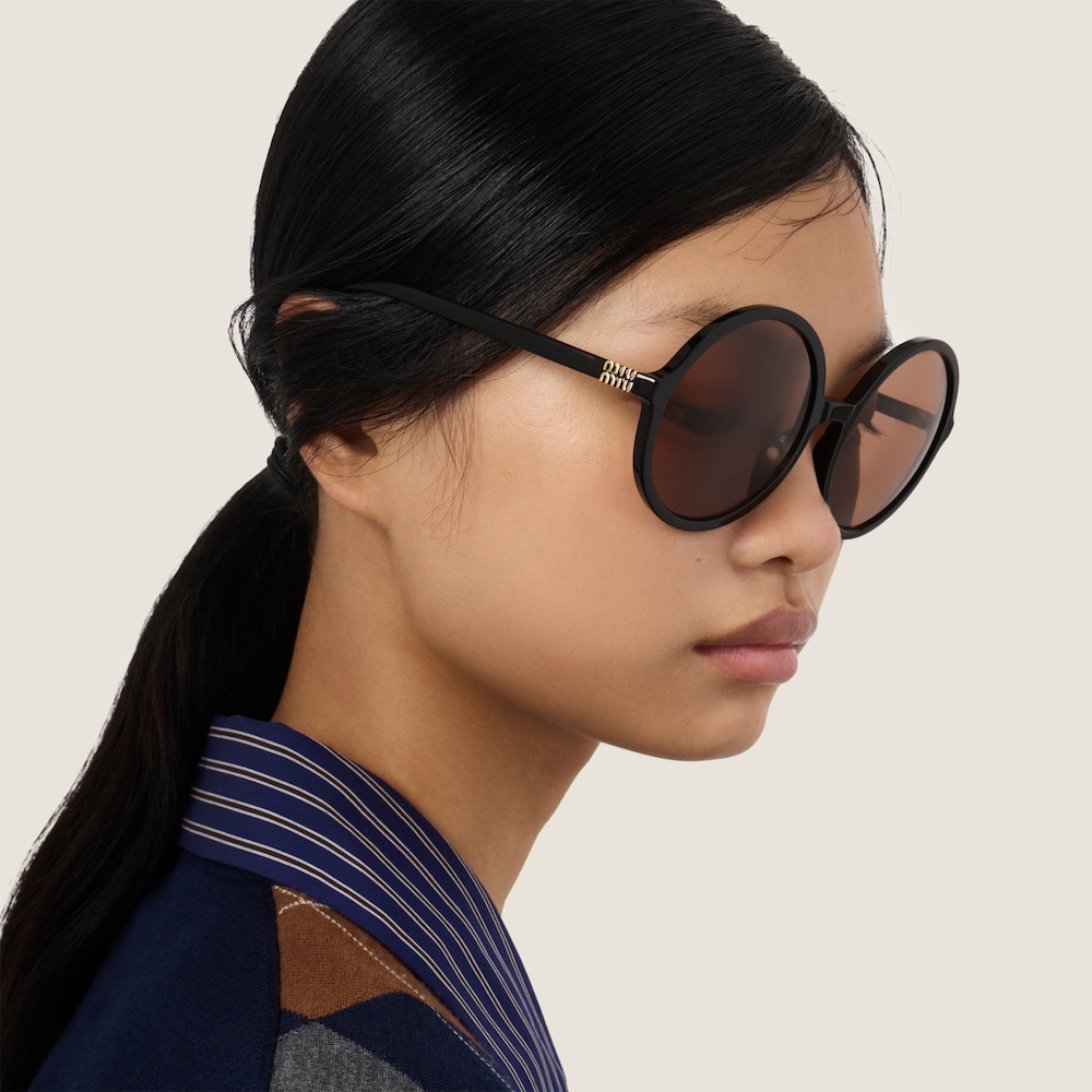 Miu Miu Regard sunglasses - Chocolate brown lenses