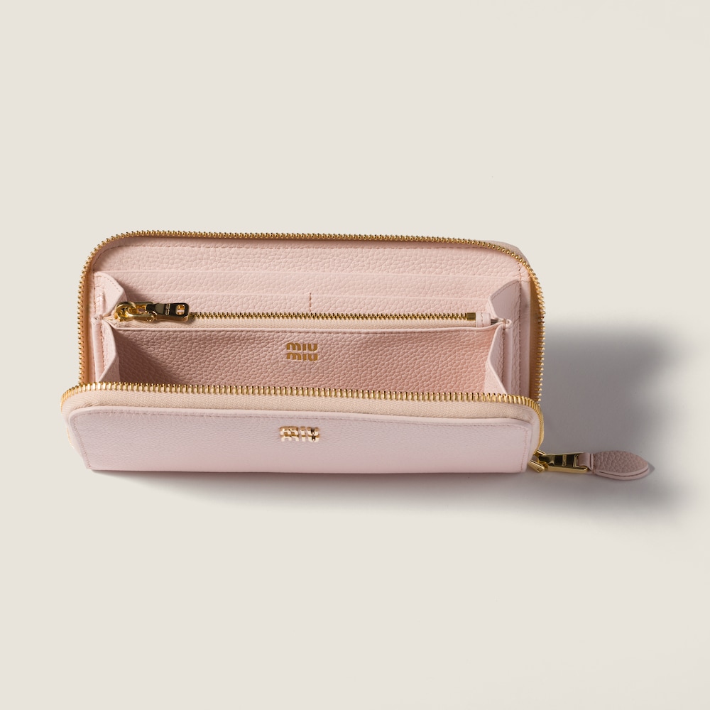 Miu Miu Large leather wallet Gem